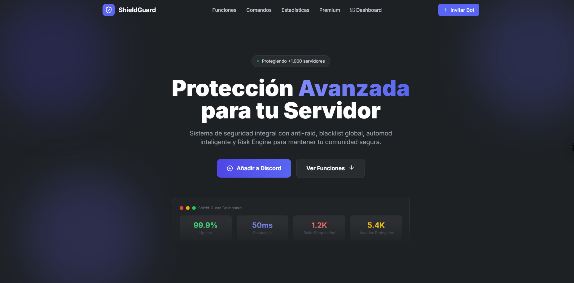 Shield Guard Security Bot project preview